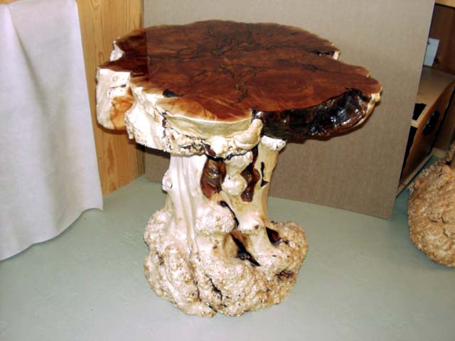 Burl table