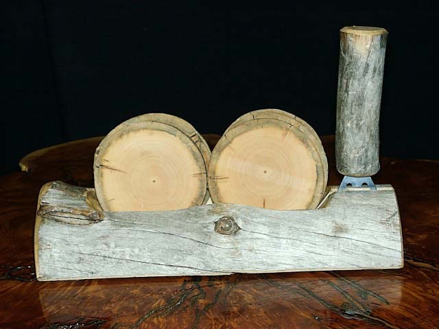 Plate/coaster and bottle opener in holder